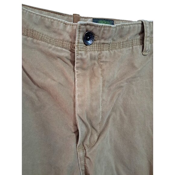 Timberland Mens Organic Cotton Cargo Pants 36x30 Brown Durable Relaxed Fit - Picture 8 of 12